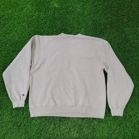 Vintage Y2K Champion Rider-University Sweatshirt XL 25x25 Boxy - Picture 12 of 16